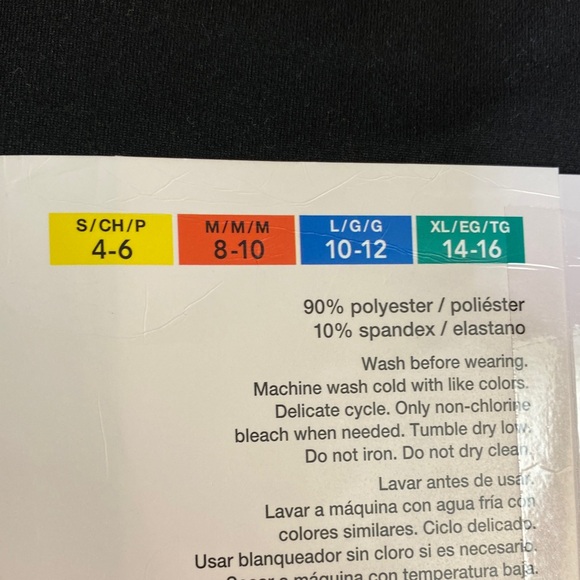 Felina Velvety Soft 7/8 Black Leggings - Two 2-packs - Picture 5 of 7